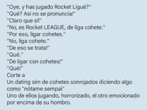 Guión "Rocket Ligue"